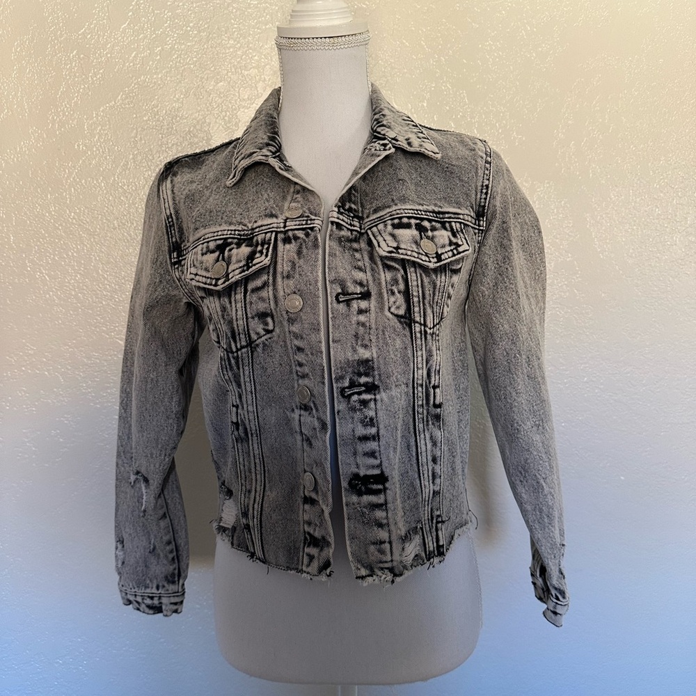 Women's Black Denim Jacket